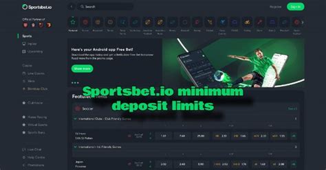 sportsbet io minimum deposit